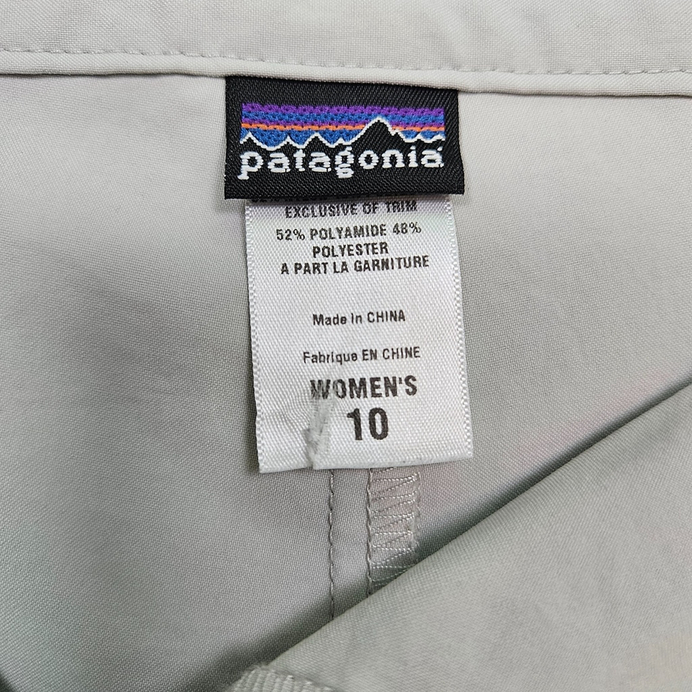 Patagonia Women's Size 10 Inter-Continental Hideaway Skirt Skort Active Cargo - Picture 3 of 16